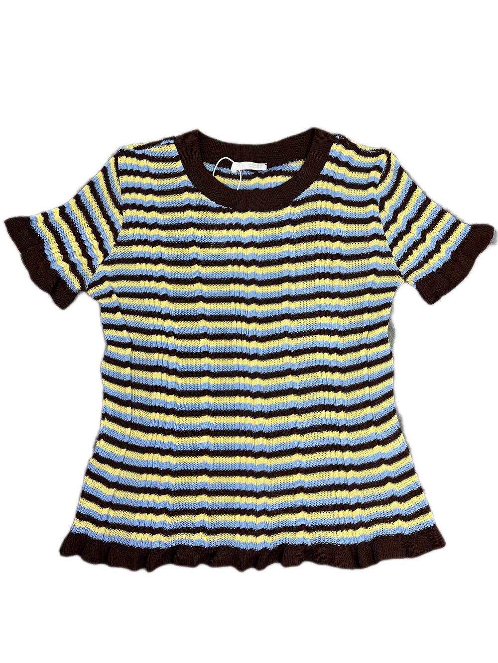 Zara Striped Knit Top